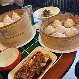 Thousand-Year Egg With Tofu and Xiao Long Bao Thousand-Year Egg With Tofu and Xiao Long Bao