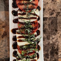 Caprese salad with balsamic reduction Caprese salad with balsamic reduction