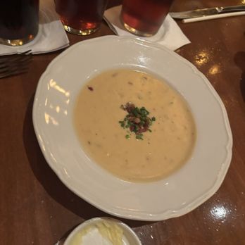 Le Cellier Steakhouse - Canadian Cheddar Cheese Soup - Steakhouses Near Me - Orlando, Florida
