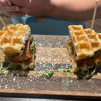 Common Interest - Chicken and waffle sliders. - Cajun/Creole Near Me - New Orleans, Louisiana