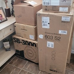 World Wide Stereo - Deliveries waiting to roar.