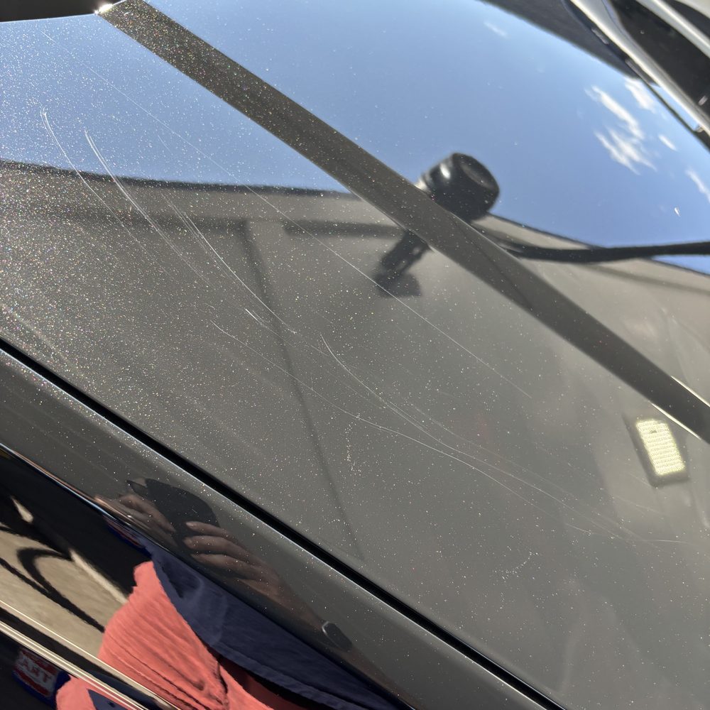 Ultimate Shine Car Wash - Scratches with evident car wash machine motion - Car Wash Near Me - Roanoke, Virginia Ultimate Shine Car Wash - Scratches with evident car wash machine motion - Car Wash Near Me - Roanoke, Virginia