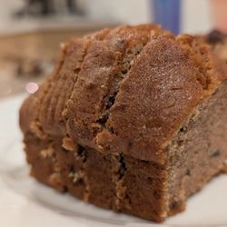 Pushkin's Bakery - Zucchini loaf - yummy!