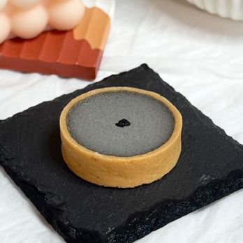 Tart-Da - black sesame tart - Desserts Near Me - Jersey City, New Jersey Tart-Da - black sesame tart - Desserts Near Me - Jersey City, New Jersey