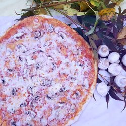 La Renardière - Exemple de pizza proposée.