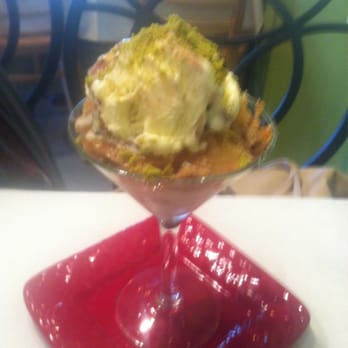 Mazah Mediterranean Eatery - Baklava sundae - Mediterranean Near Me - Columbus, Ohio Mazah Mediterranean Eatery - Baklava sundae - Mediterranean Near Me - Columbus, Ohio