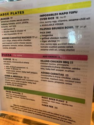 Menu photo 1 The Detour San Francisco, CA
