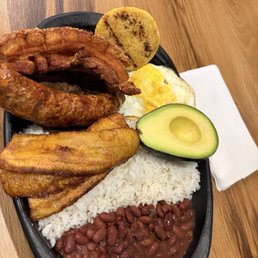Three meat platter