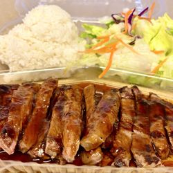 Okawa Japanese Restaurant - Beef Teriyaki Entree