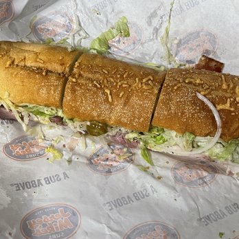 Jersey Mike's Subs - ##9 Club Supreme-the mikes way - with jalapeños cut into 4 - Fast Food Near Me - Lewisville, Texas Jersey Mike's Subs - ##9 Club Supreme-the mikes way - with jalapeños cut into 4 - Fast Food Near Me - Lewisville, Texas