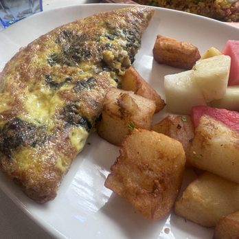 Elia - Spinach mushroom omelette - Greek Near Me - Pleasanton, California Elia - Spinach mushroom omelette - Greek Near Me - Pleasanton, California