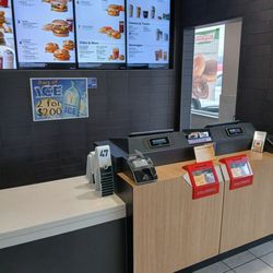 McDonald's - Nobody working the register.