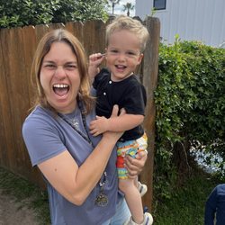 Big Dreams Family Daycare - Dom and Dea on his 2nd Birthday
