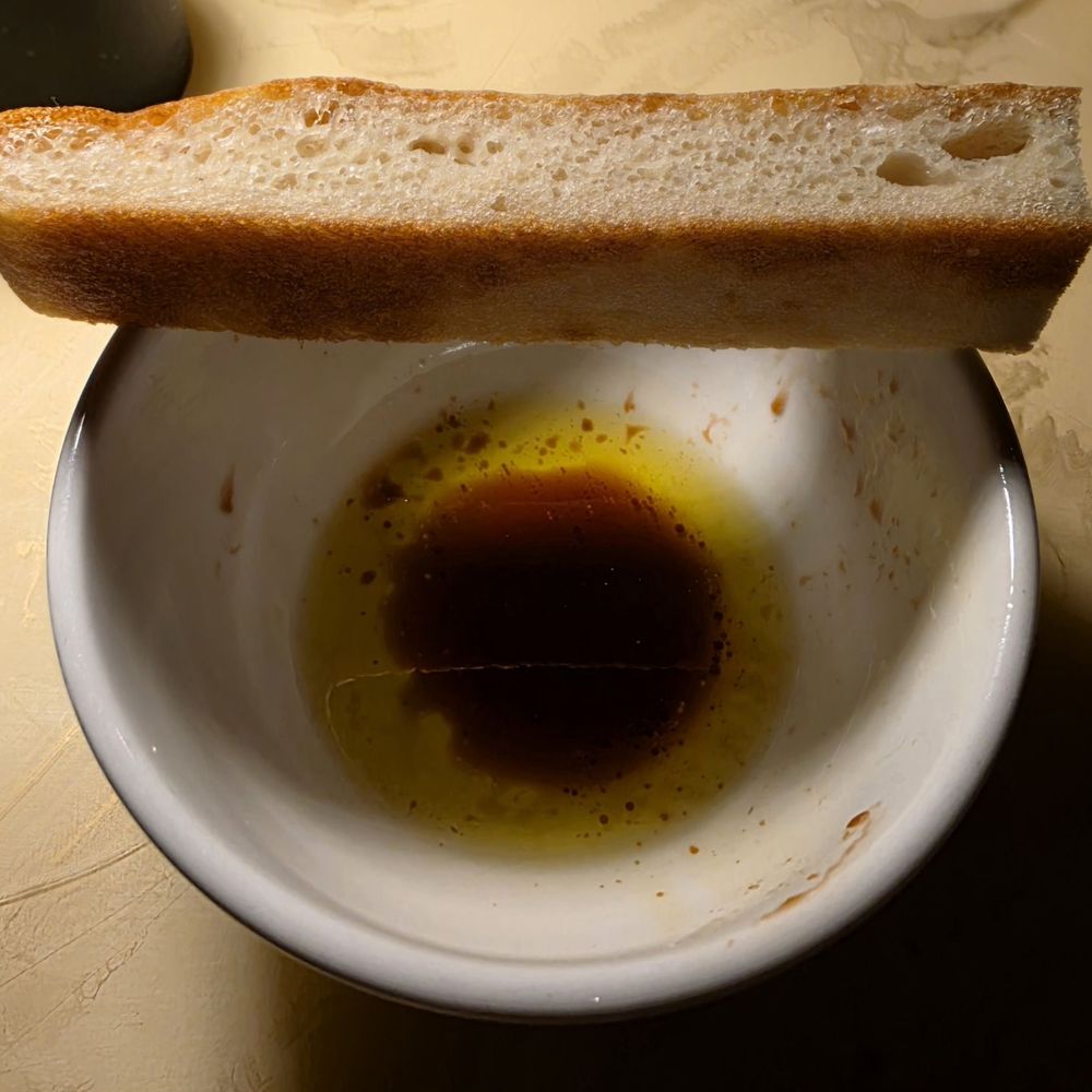 Notte Divino - Focaccia with Olive Oil and Balsamic dip. - Italian Near Me - Sausalito, California Notte Divino - Focaccia with Olive Oil and Balsamic dip. - Italian Near Me - Sausalito, California