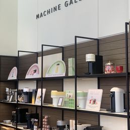 So many machines to choose from at the store.