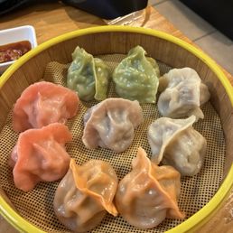 Rainbow Dumplings Rainbow Dumplings