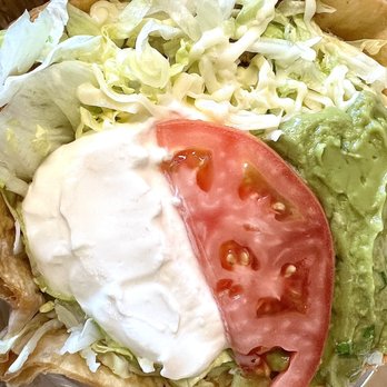 Plaza Tapatia - Shredded Chicken taco salad in fried flour tortilla bowl - Mexican Near Me - Salisbury, Maryland Plaza Tapatia - Shredded Chicken taco salad in fried flour tortilla bowl - Mexican Near Me - Salisbury, Maryland