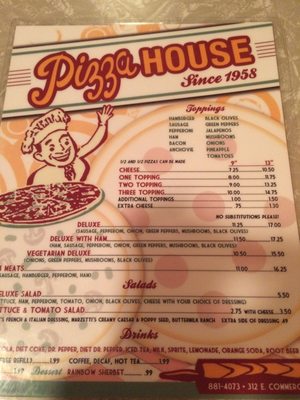 Menu photo 5 Pizza House Springfield, MO Menu photo 5 Pizza House Springfield, MO