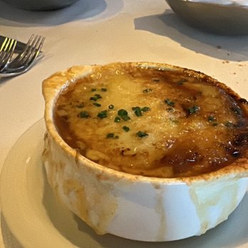 Flagler Steakhouse - French Onion Soup , Caramelized Gruyere - Steakhouses Near Me - Palm Beach, Florida
