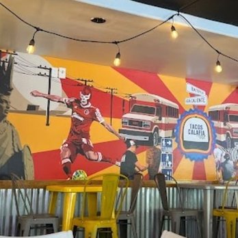 Tacos Calafia - Mural inside. - Tacos Near Me - Tempe, Arizona Tacos Calafia - Mural inside. - Tacos Near Me - Tempe, Arizona