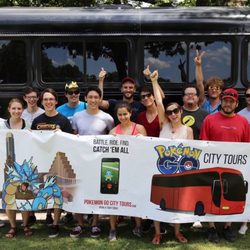 Pokemon GO City Tours - First tour group! 7/18/16