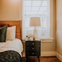 Bos Properties & Design - Primary bedroom staged