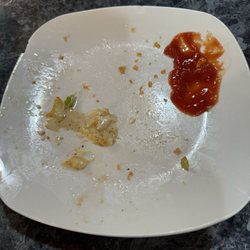 Owl Club Bar & Steakhouse - Broken plates
