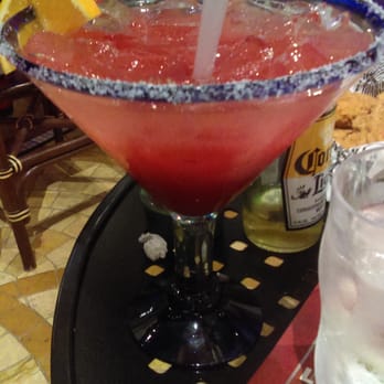 The Plaza Grill - Strawberry margarita- big but not too strong. Very sweet and taste like mostly mixer. - Seafood Near Me - Lakeside, California