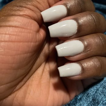 Nail Spa Expose - Do you see my middle finger, I had to asked them to fix it three times and it still wasn't fix to my liking - Nail Salons Near Me - Webster, Texas Nail Spa Expose - Do you see my middle finger, I had to asked them to fix it three times and it still wasn't fix to my liking - Nail Salons Near Me - Webster, Texas