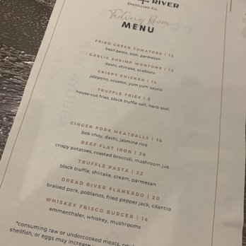 Dread River Distilling Company - Food menu - Distilleries Near Me - Birmingham, Alabama Dread River Distilling Company - Food menu - Distilleries Near Me - Birmingham, Alabama