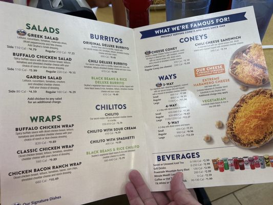 Menu photo 2 Skyline Chili Florence, KY