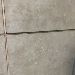 Mold in the men shower Mold in the men shower