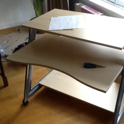 Gebroeders Winter - Ergonomic space desk needed assembly & 4 hours later, viola!
