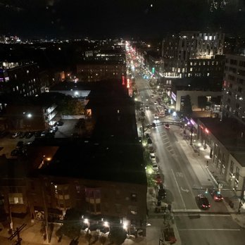 Lincoln Social Rooftop - Views of high street - American Near Me - Columbus, Ohio