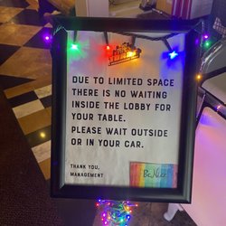 Reliance Home Comfort - A sign in Toast Birmingham Michigan lobby.