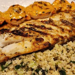 Shrimp Skewer Plate