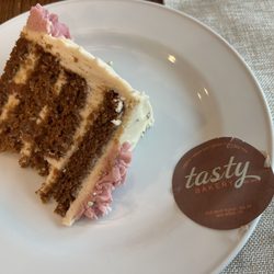 Tasty Bakery - Custom DF GF carrot cake with "cream cheese" non dairy frosting
