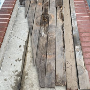 Neil's Handyman Services - Old rotten wood that had me calling Neil for replacing.  We are sooooooooo happy! - Handyman Near Me - newport beach, California
