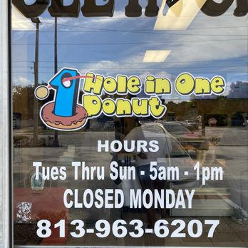 Hole In One Donut - Store hours - Donuts Near Me - Tampa, Florida Hole In One Donut - Store hours - Donuts Near Me - Tampa, Florida