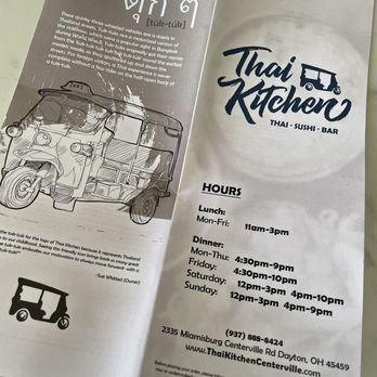 Thai Kitchen - To go Menu - Thai Near Me - Dayton, Ohio