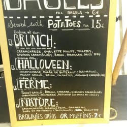 Didine Cooking Bagels Truck - Menu d octobre