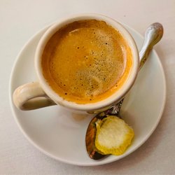Dante's Place - Espresso with a little sambuca