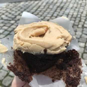 Baked & Wired - Chocolate Peanut Butter Cupcake - Bakeries Near Me - Washington, DC, District of Columbia