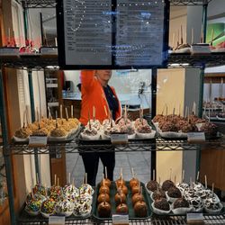 Rocky Mountain Chocolate Factory - Some of the candy apples