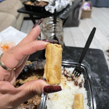 Pork Belly Filipino Kitchen - I've had delicious lumpia before and I know they are smaller than egg rolls but this for 60 cents a piece was wild to me. - Filipino Near Me - Lawndale, California Pork Belly Filipino Kitchen - I've had delicious lumpia before and I know they are smaller than egg rolls but this for 60 cents a piece was wild to me. - Filipino Near Me - Lawndale, California