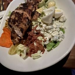 Cobb Salad with Blackened Chicken.