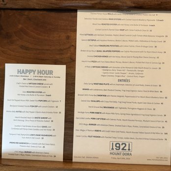 1921 Mount Dora - Cocktail Bars Near Me - Mount Dora, Florida