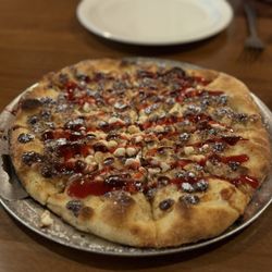 Desert pizza