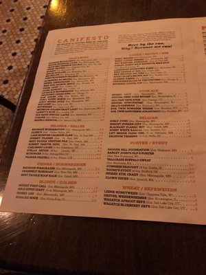 Menu photo 5 Pat's Tap Minneapolis, MN