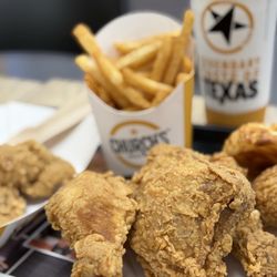 Church's Texas Chicken - 3 pc Special Combo includes 3 pc dark, reg fries and Regular Coke $12.95